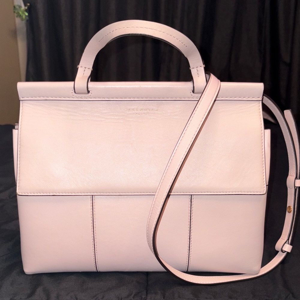 Tory Burch AUTHENTIC Pink Satchel Bag.  Two way strap. Removable shoulder strap.